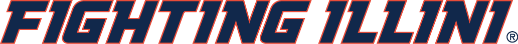 Illinois Fighting Illini 2014-Pres Wordmark Logo 05 vinyl decal